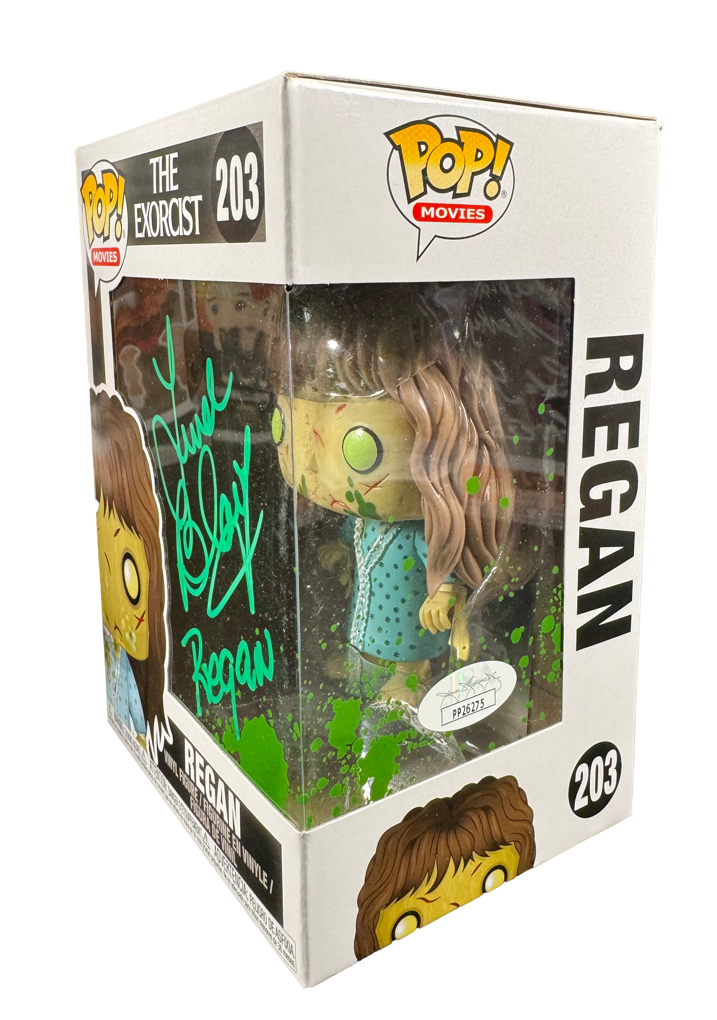 Linda Blair Signed Funko POP The Exorcist 203 Horror Autograph JSA COA 2