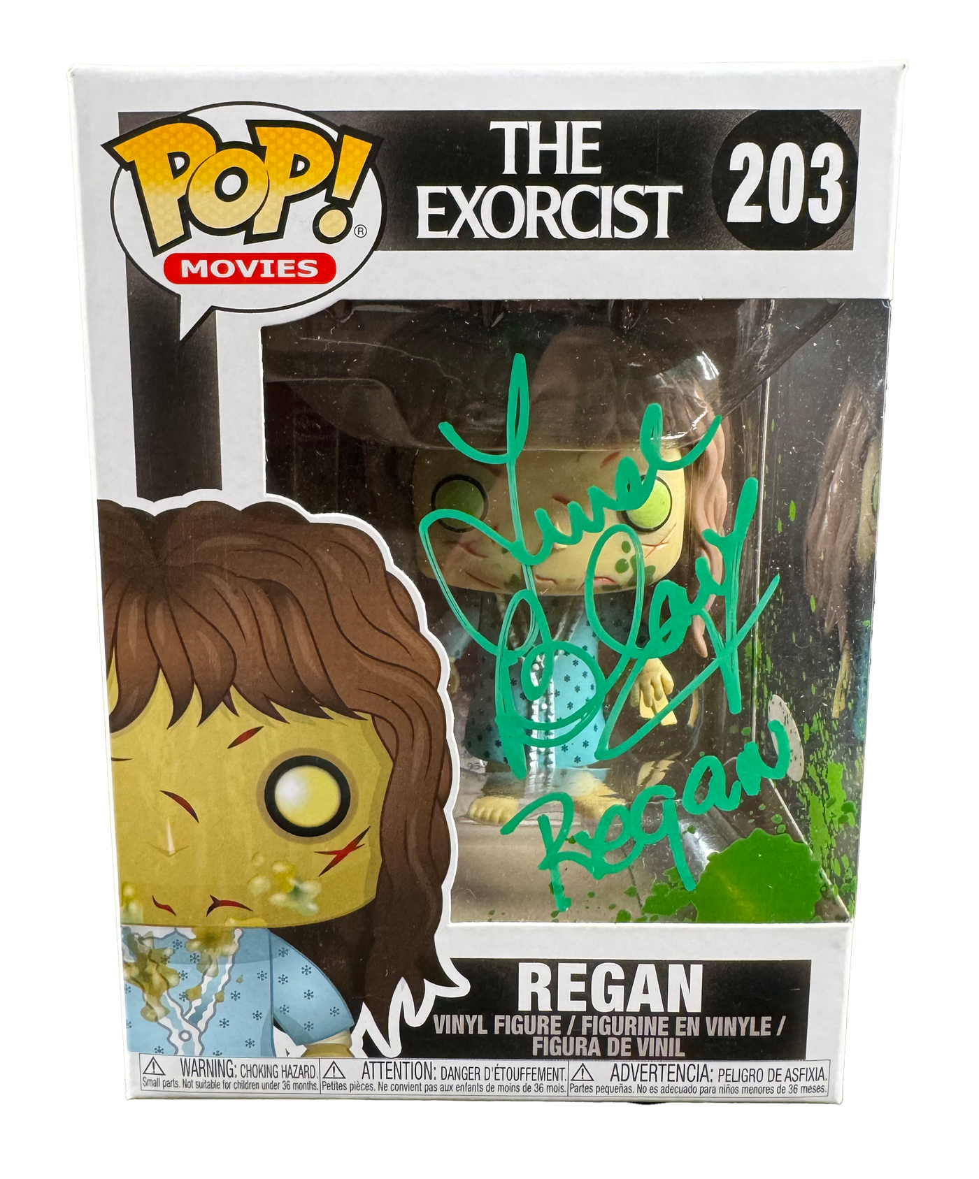 Linda Blair Signed Funko POP The Exorcist 203 Horror Autograph JSA COA 2