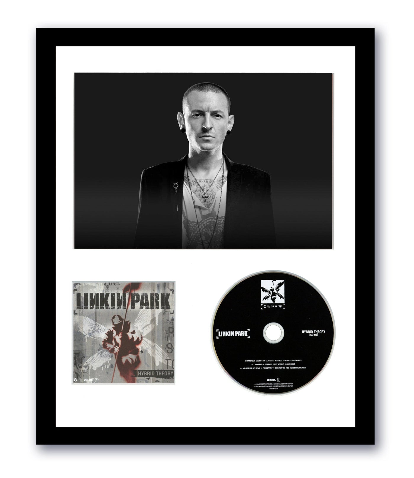 Linkin Park Custom Framed CD Photo Display Hybrid Theory Chester Bennington #2