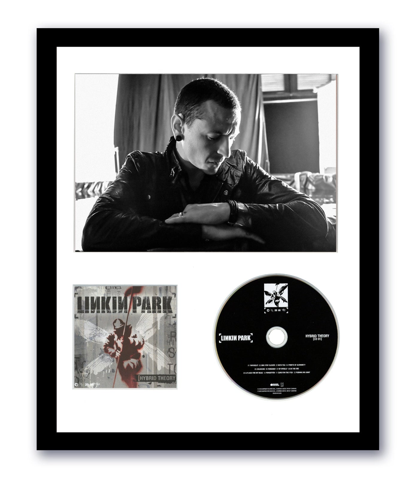 Linkin Park Custom Framed CD Photo Display Hybrid Theory Chester Bennington