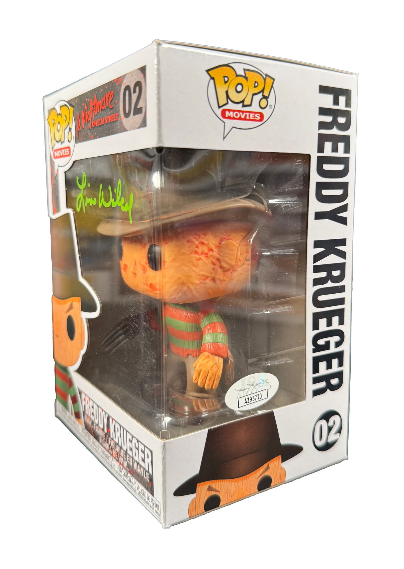 Lisa Wilcox Signed Freddy Funko Pop A Nightmare on Elm Street JSA COA 2