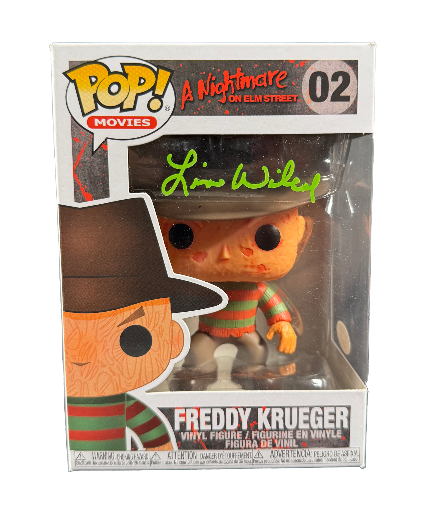 Lisa Wilcox Signed Freddy Funko Pop A Nightmare on Elm Street JSA COA 2