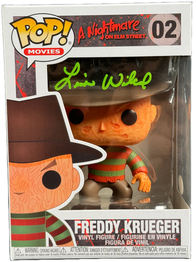 Lisa Wilcox Signed Freddy Krueger Funko Pop A Nightmare on Elm Street JSA COA