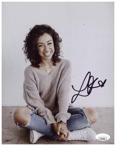 Liza Koshy Signed 8x10 Photo Work It Autographed JSA COA 2