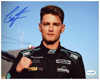 Logan Sargeant Signed 8x10 Photo Williams F1 Driver Formula 1 Autographed ACOA #2