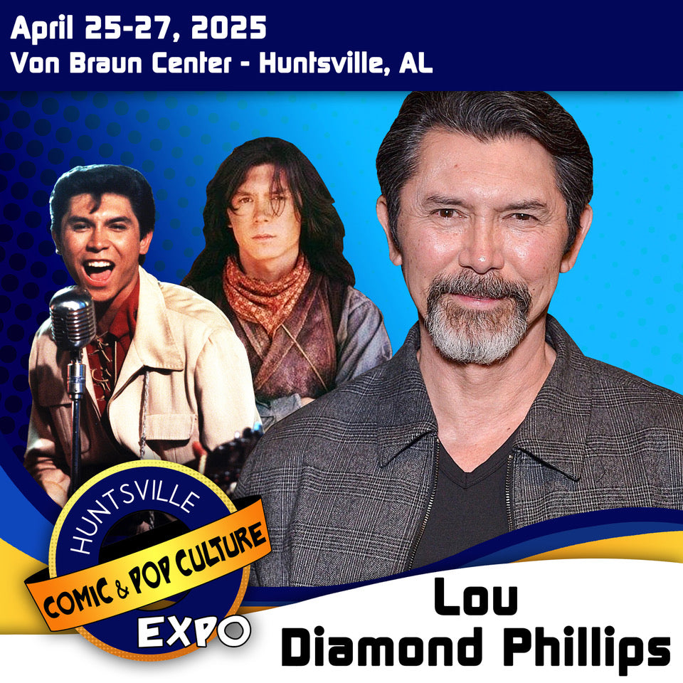 Lou Diamond Phillips Official Autograph Mail-In Service - Huntsville Expo 2025