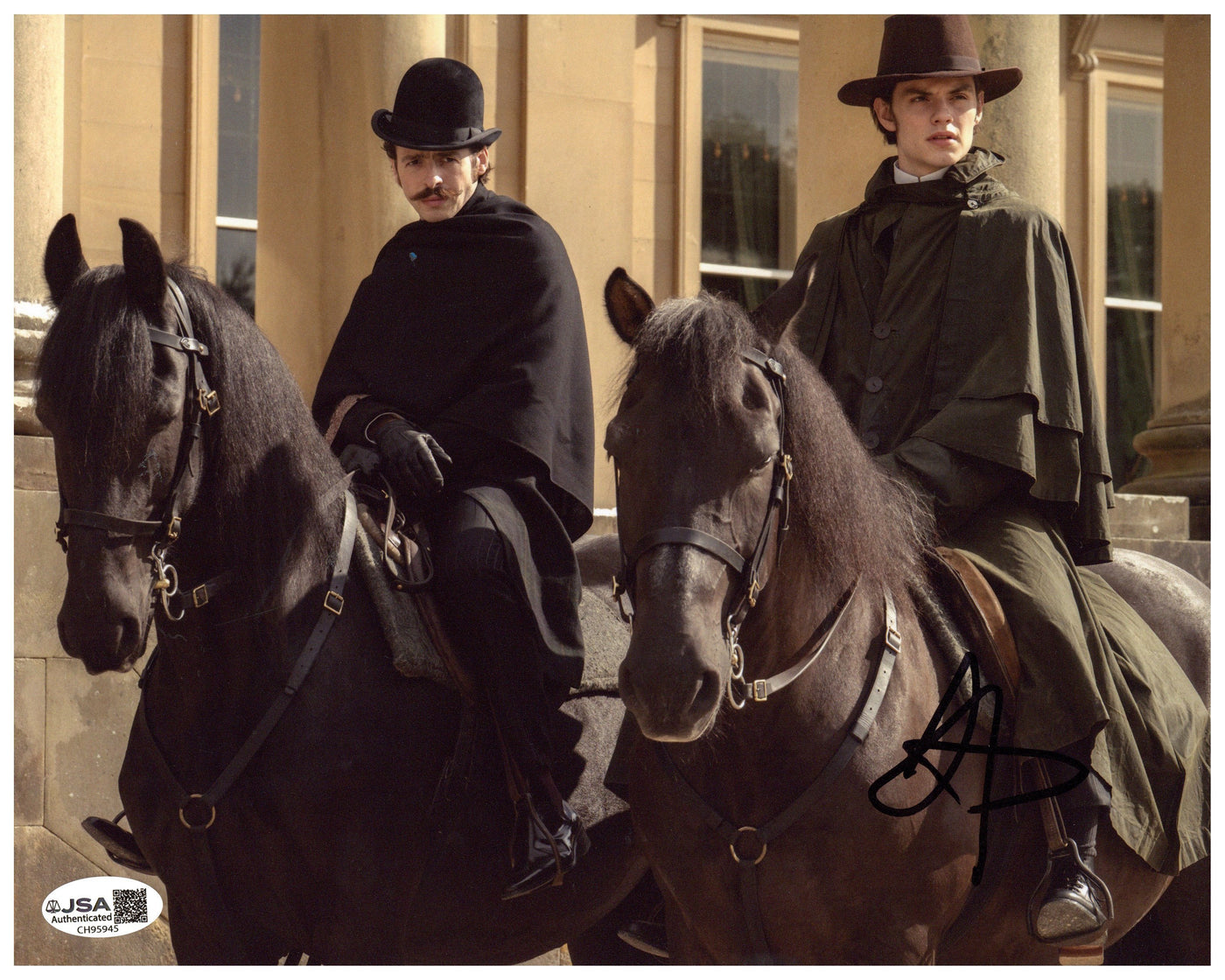 Louis Partridge Signed 8x10 Photo House of Guinness Autographed JSA COA