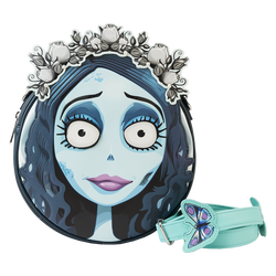 Image of Loungefly Corpse Bride Emily Crossbody Bag | Officially Licensed