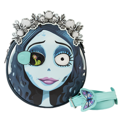 Image of Loungefly Corpse Bride Emily Crossbody Bag | Officially Licensed