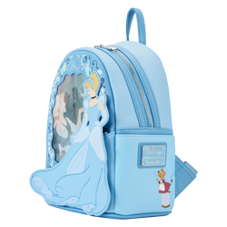 Image of Loungefly Disney Cinderella Lenticular Princess Series Mini Backpack | Officially Licensed