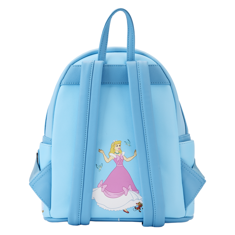Loungefly Disney Cinderella Lenticular Princess Series Mini Backpack | Officially Licensed
