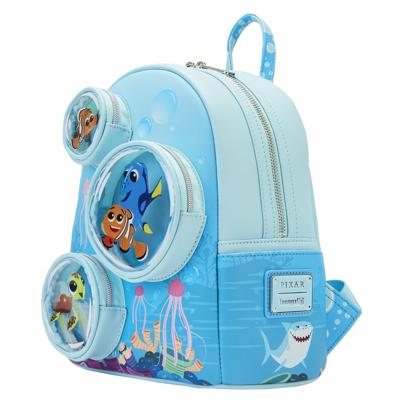 Loungefly Finding Nemo 20th Anniversary Bubble Pocket Mini Backpack