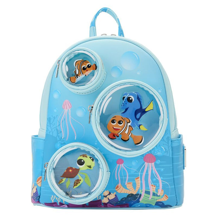 Loungefly Finding Nemo 20th Anniversary Bubble Pocket Mini Backpack