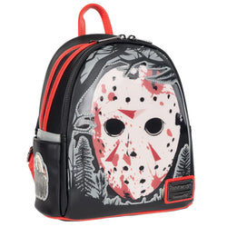 Image of Loungefly Friday the 13th Jason Lenticular Mini-Backpack - Entertainment Earth Exclusive