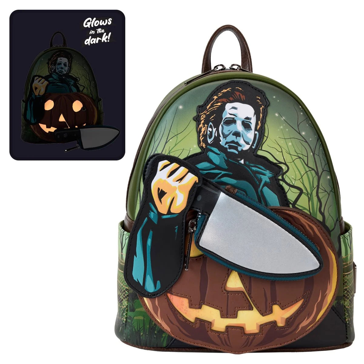 Loungefly Halloween Mini-Backpack - Officially Licensed Michael Myers Bag