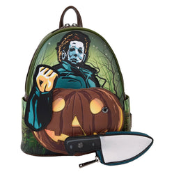 Image of Loungefly Halloween Mini-Backpack - Officially Licensed Michael Myers Bag
