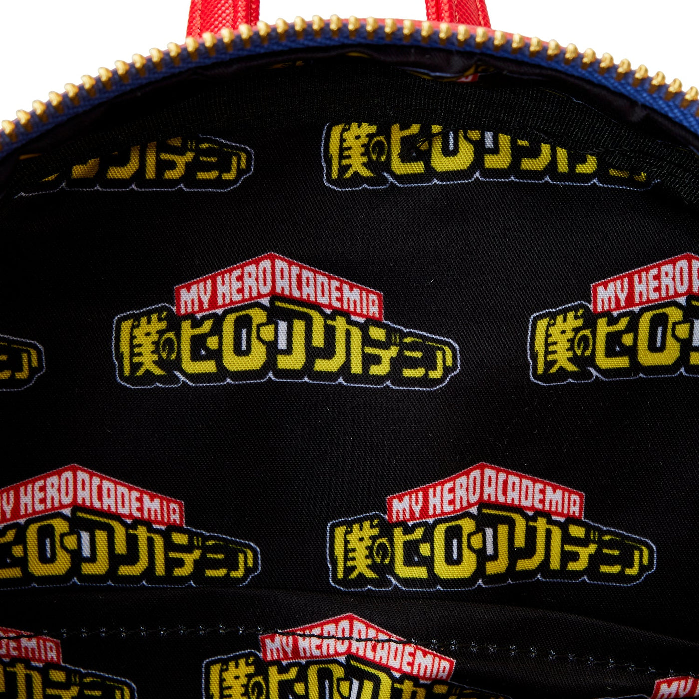 Loungefly My Hero Academia Group Debossed Logo Mini Backpack | Officially Licensed