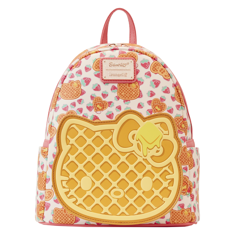 Loungefly Sanrio Hello Kitty Breakfast Waffle Mini Backpack | Officially Licensed