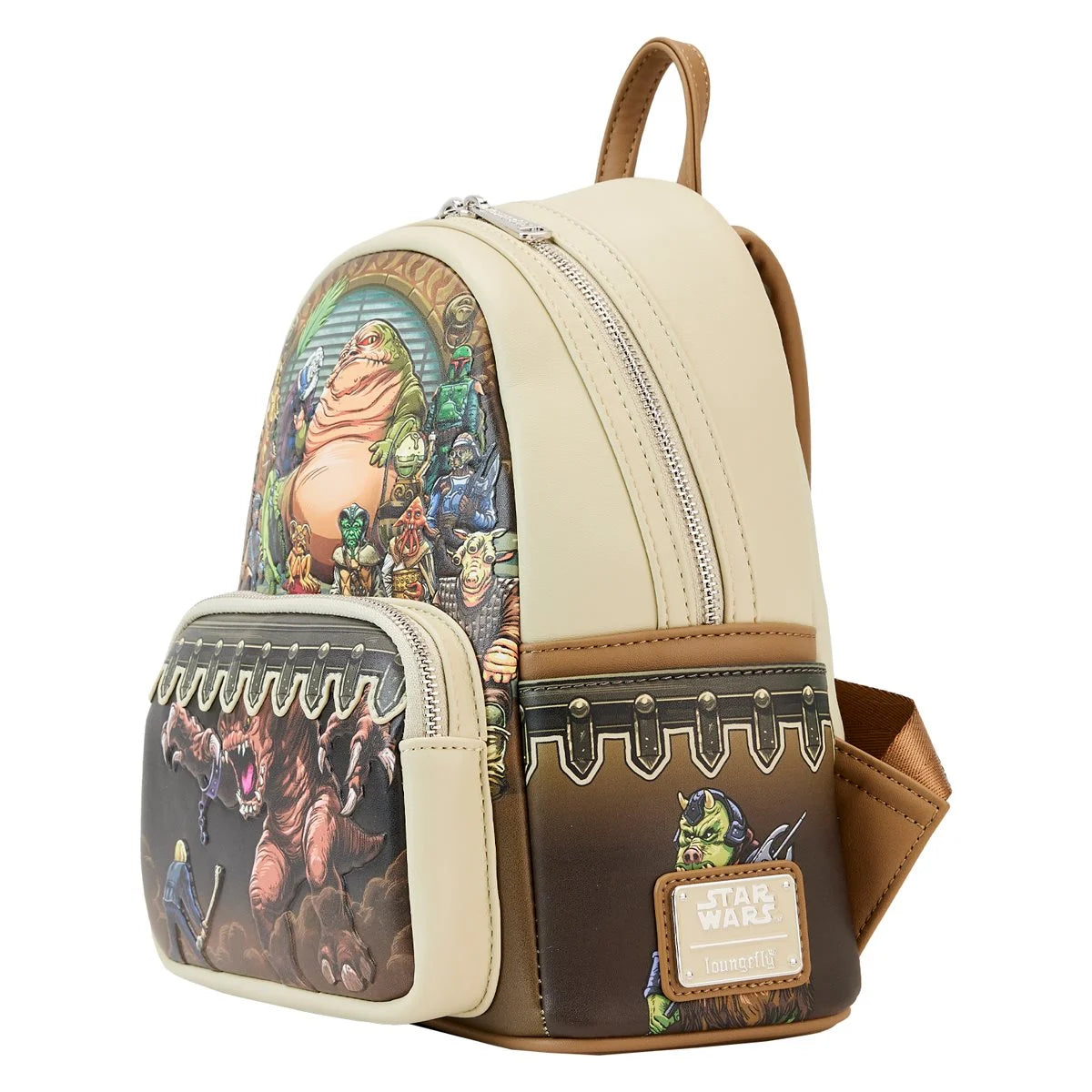 Loungefly Star Wars Return of the Jedi 40th Anniversary Jabba's Palace Mini-Backpack