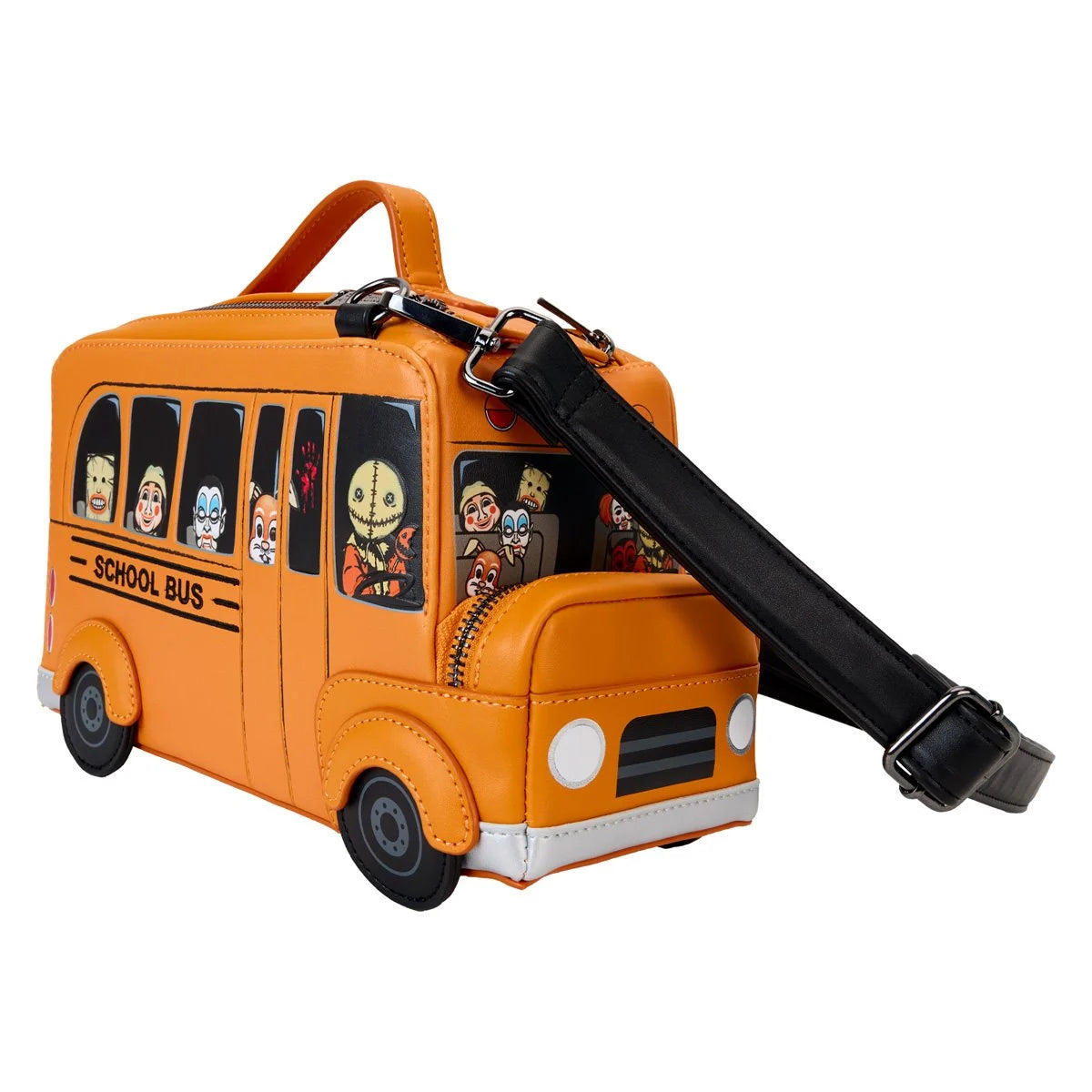 Loungefly Trick 'r Treat School Bus Crossbody Bag