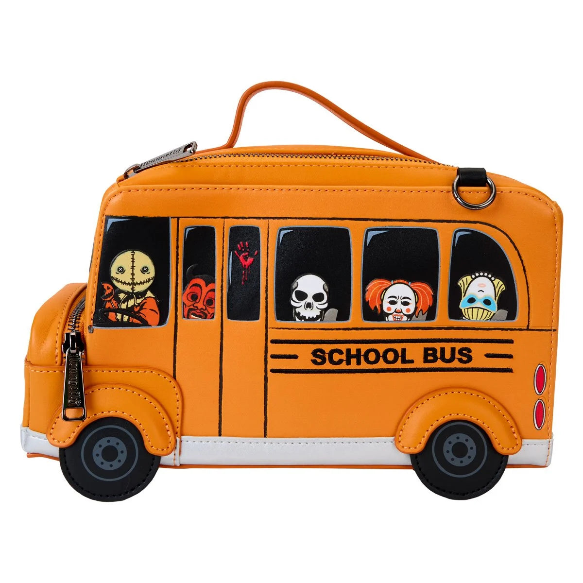 Loungefly Trick 'r Treat School Bus Crossbody Bag