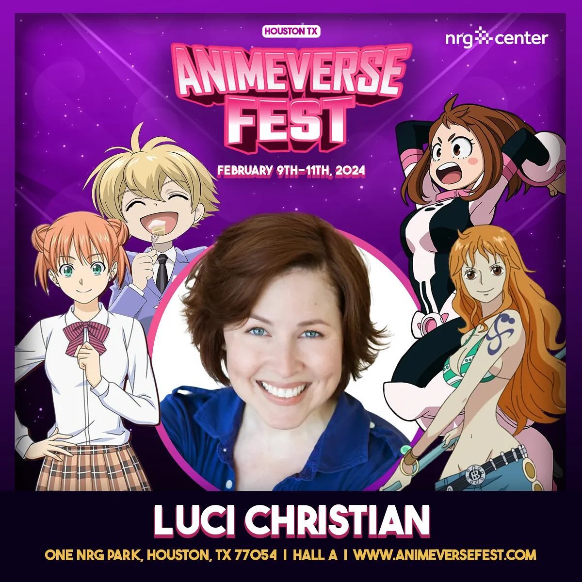 Luci Christian Official Autograph MailIn Service AnimeVerse Fest 20