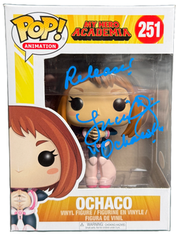 Image of Luci Christian Signed Funko POP My Hero Academia Ochaco 251 Autographed JSA COA