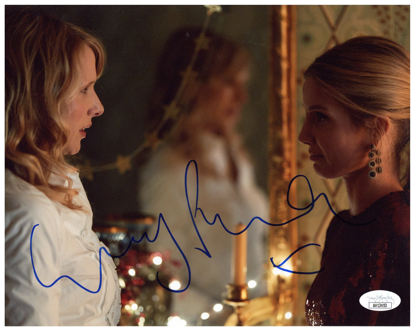Lucy Punch Signed 8x10 Photo Silent Night Autographed JSA COA