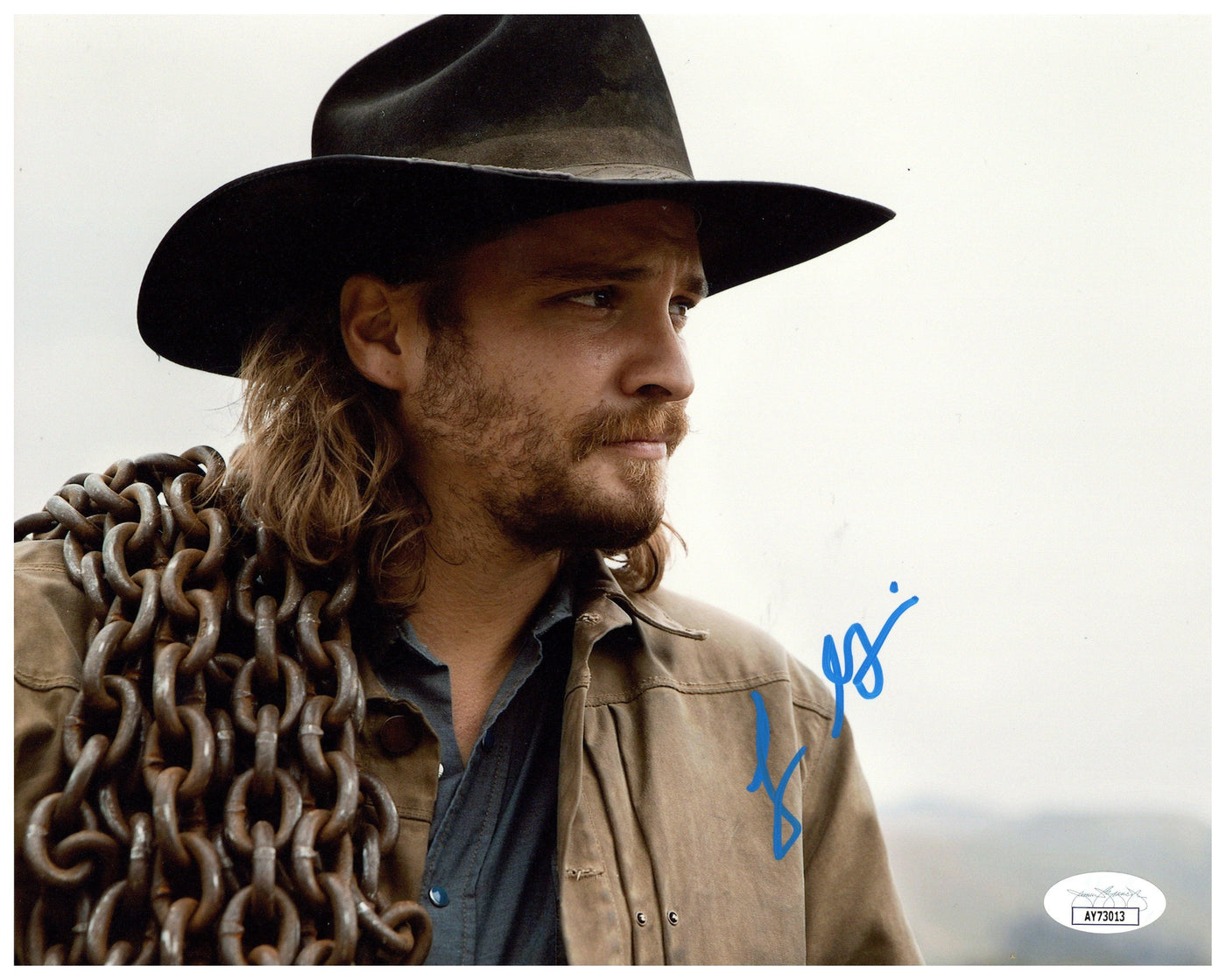 Luke Grimes Signed 8x10 Photo Yellowstone Kayce Dutton Autographed JSA COA 2