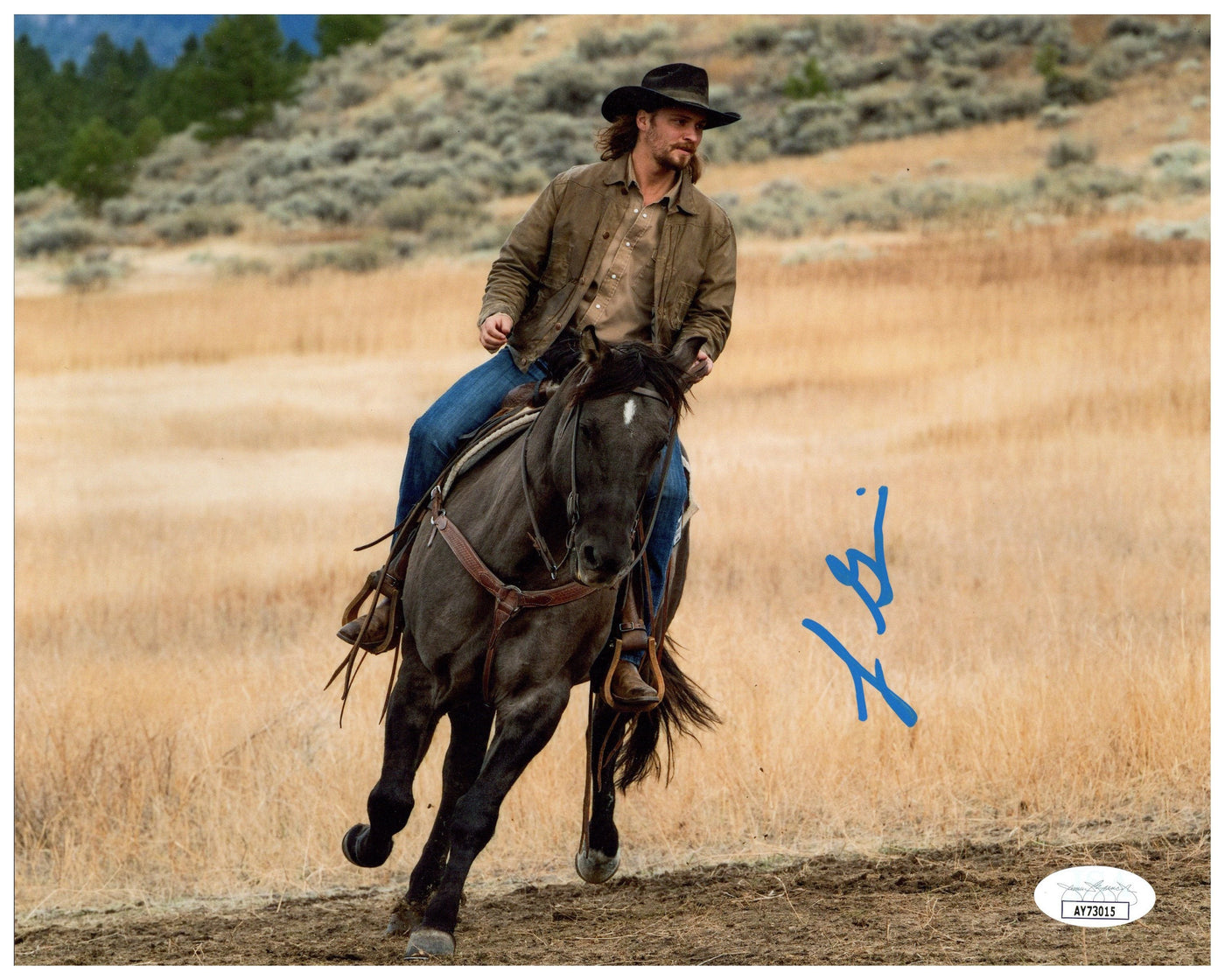 Luke Grimes Signed 8x10 Photo Yellowstone Kayce Dutton Autographed JSA COA 3