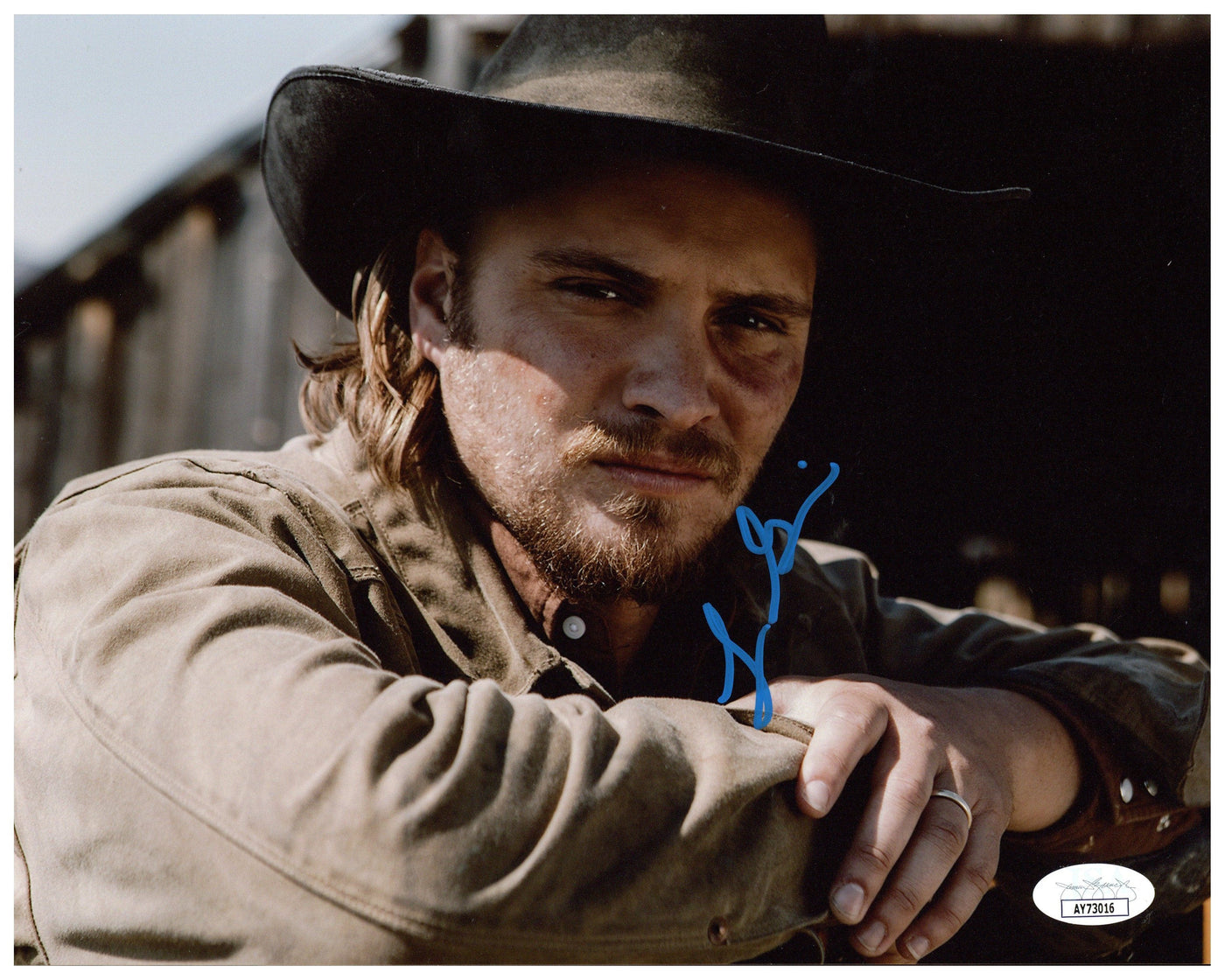 Luke Grimes Signed 8x10 Photo Yellowstone Kayce Dutton Autographed JSA COA