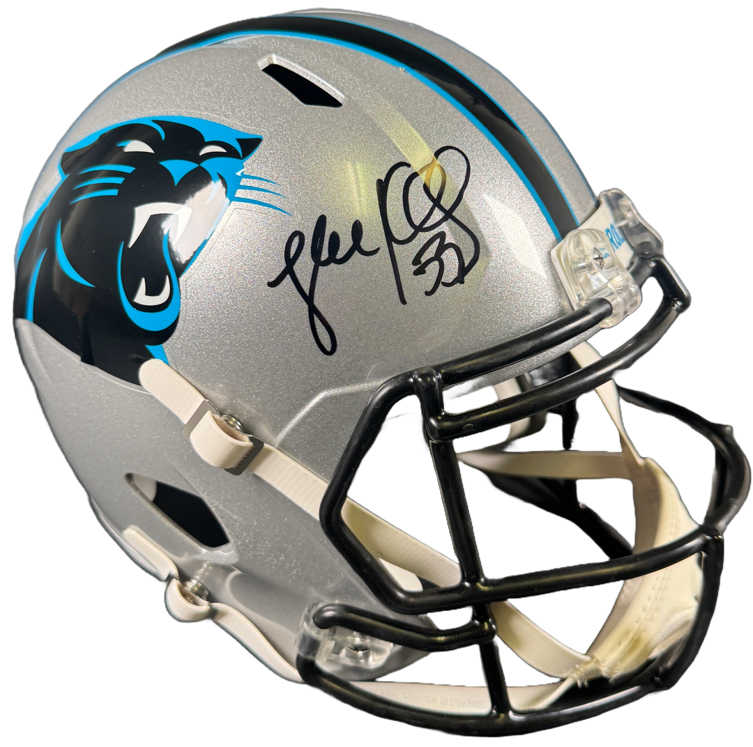 Luke Kuechly Signed Panthers F/S Eclipse Rep Helmet Autographed BAS COA