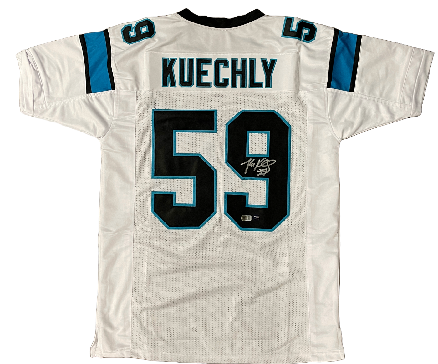 Luke Kuechly Signed Panthers Pro Style Jersey Autographed BAS COA