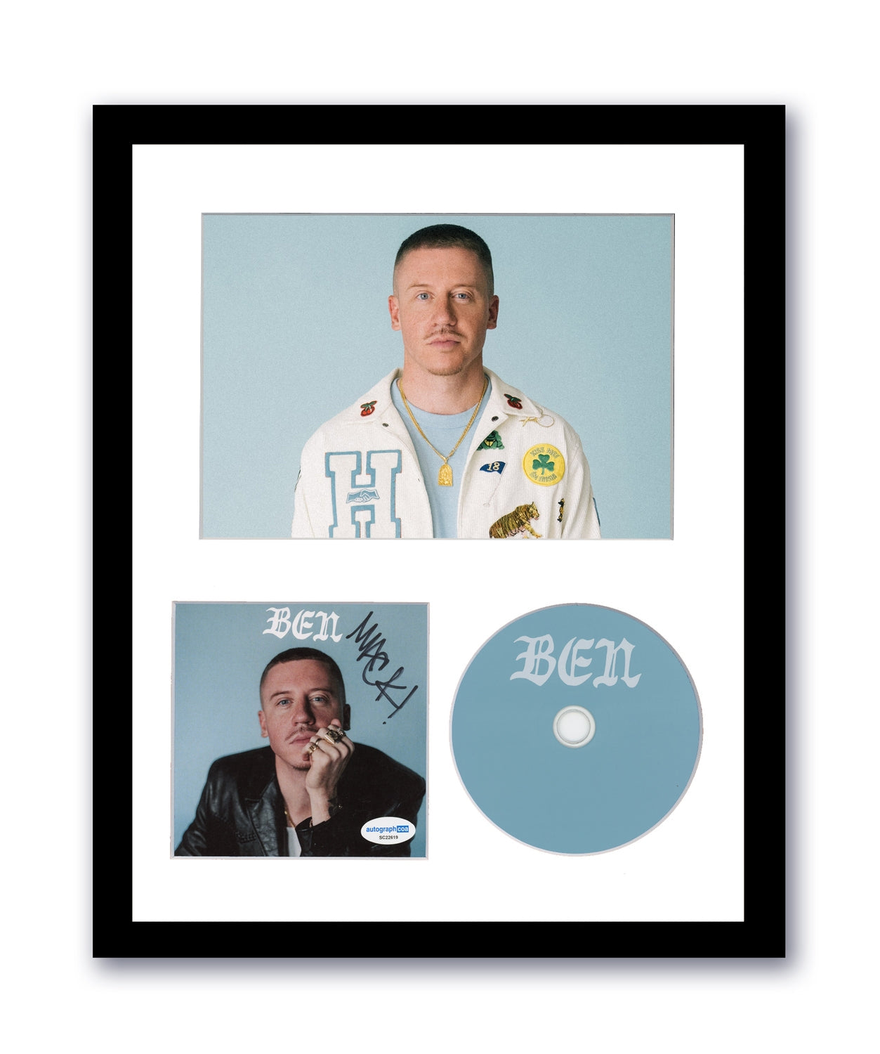 Macklemore Signed CD Custom Framed Ben Autographed Authentic ACOA