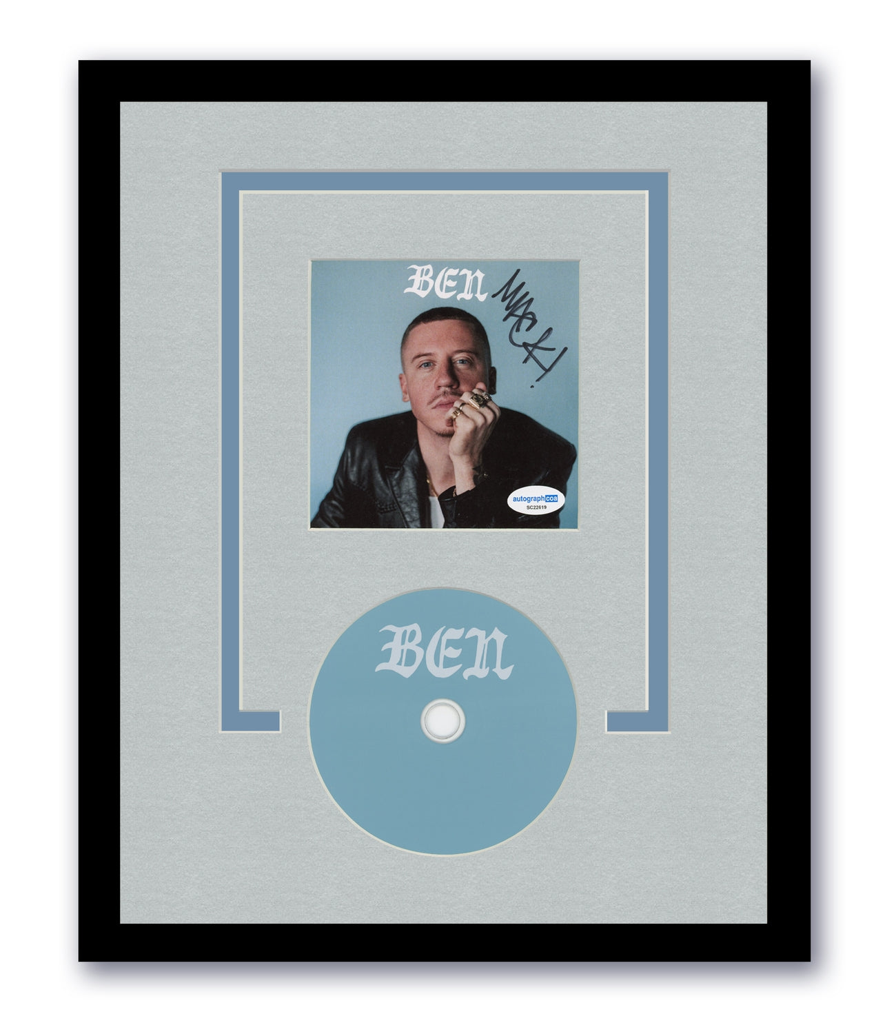 Macklemore Signed CD Custom Framed Ben Autographed Authentic AutographCOA 2