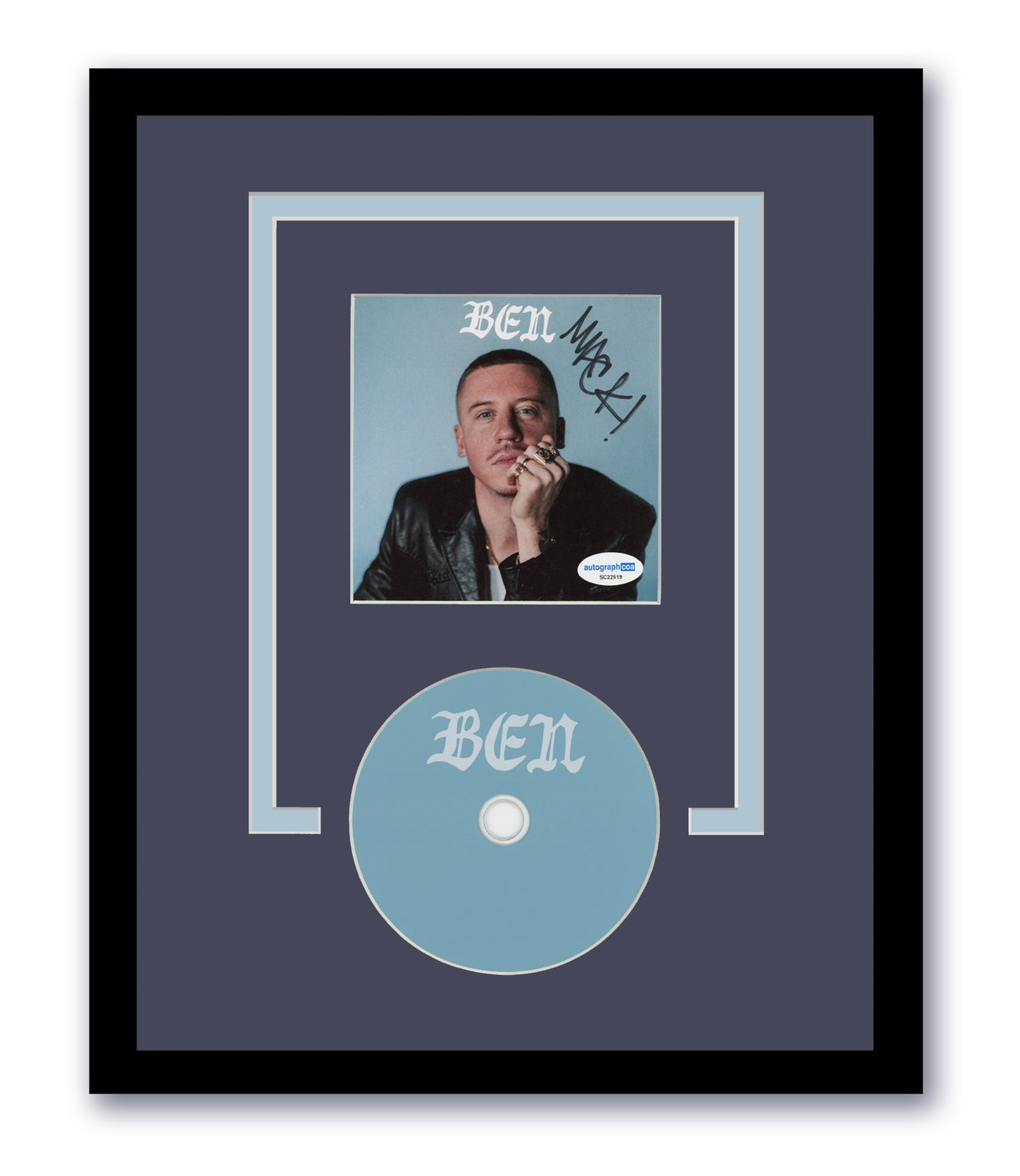 Macklemore Signed CD Custom Framed Ben Autographed Authentic AutographCOA 3