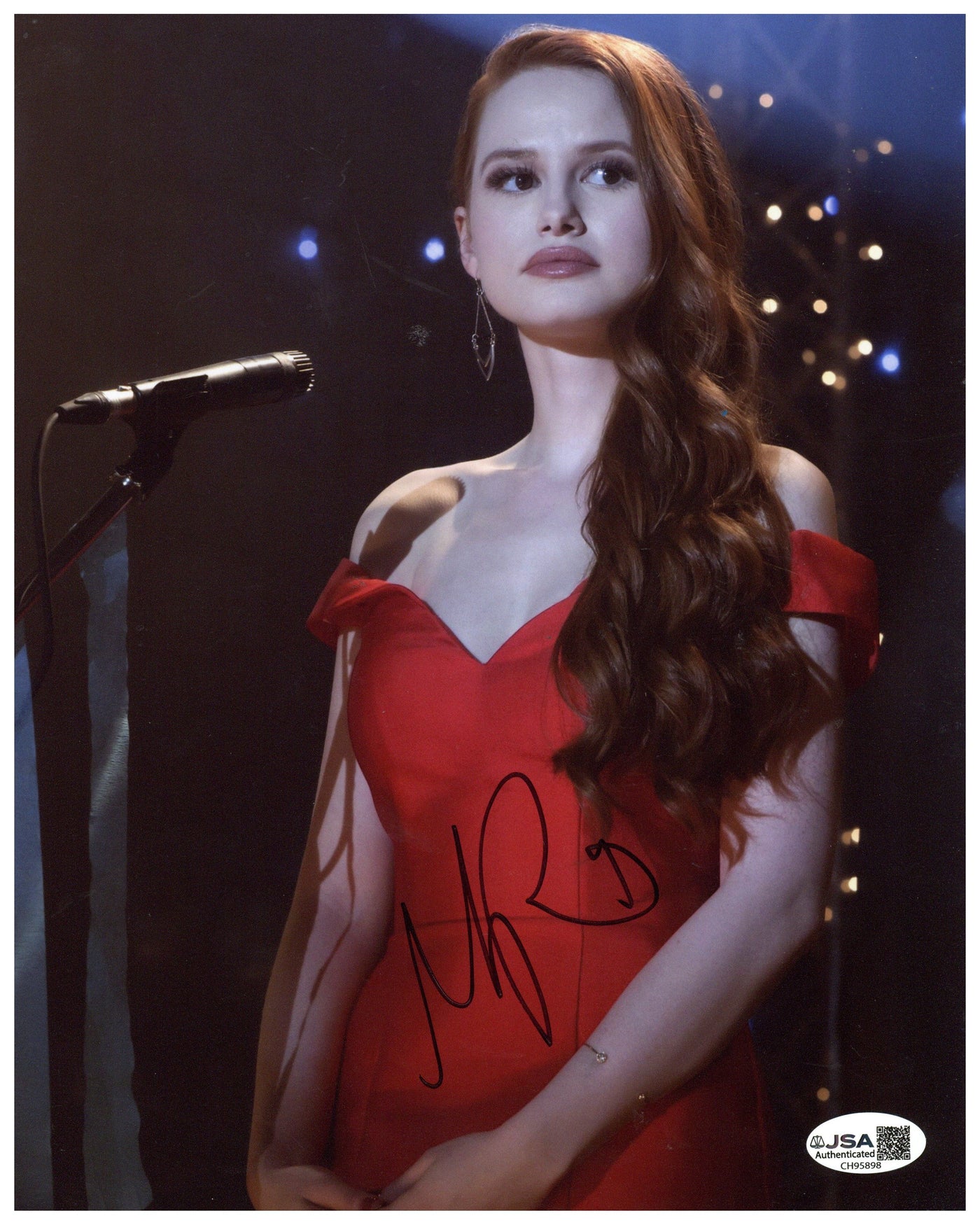 Madelaine Petsch Signed 8x10 Photo Riverdale Autographed JSA COA 2