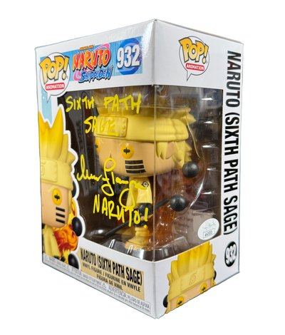 Maile Flanagan Signed Funko POP Naruto Shippuden #932 SS Autographed JSA COA 2