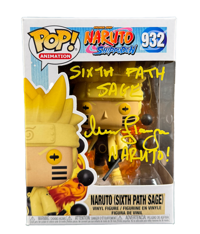 Maile Flanagan Signed Funko POP Naruto Shippuden #932 SS Autographed JSA COA 2