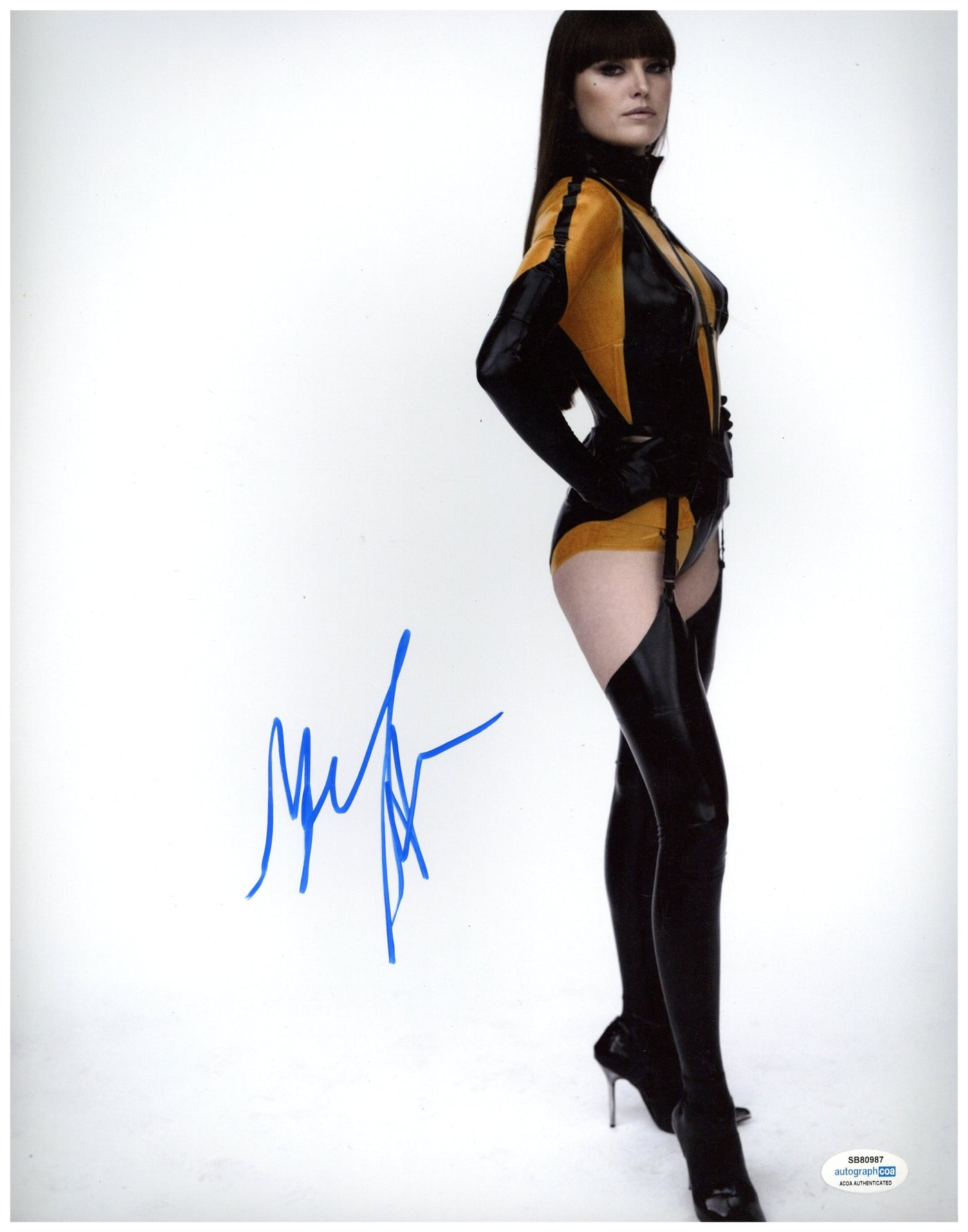 Malin Akerman Signed 11x14 Photo Watchmen Autographed Authentic ACOA