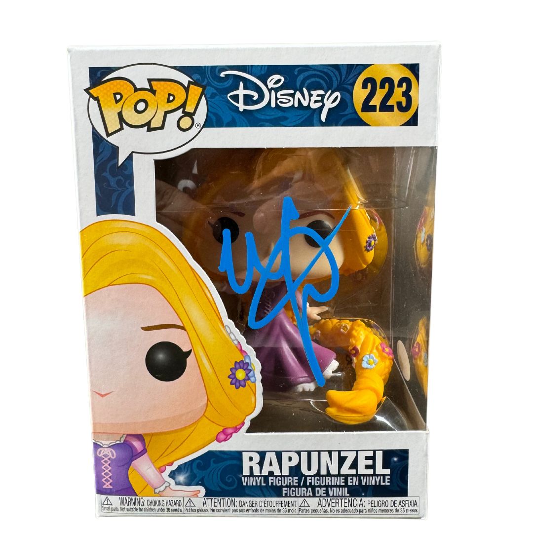 Mandy Moore Signed Funko POP Disney Rapunzel Autographed JSA COA