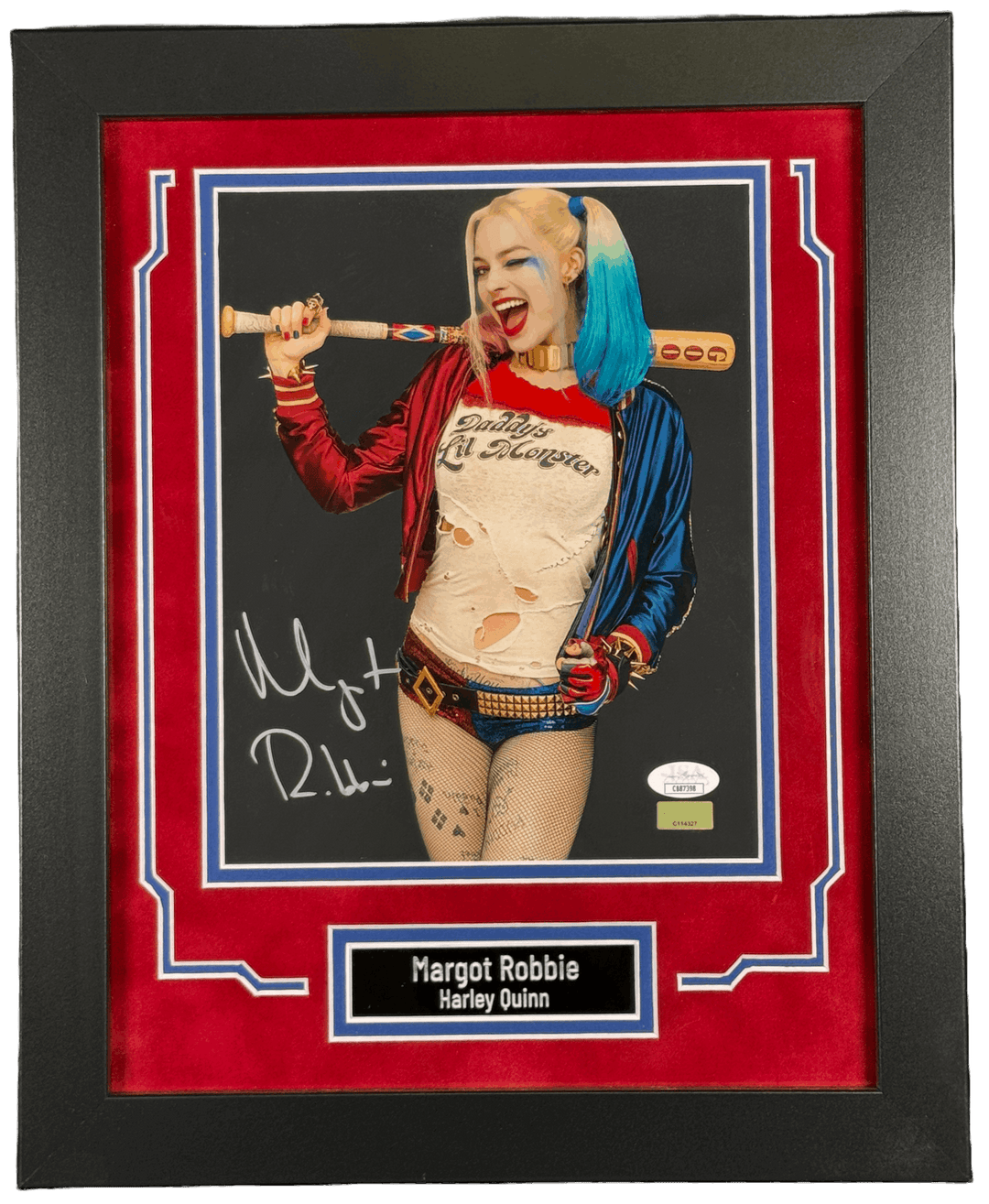 マーゴット・ロビー ハーレイ・クイン ポートレート サイン Margot-Robbie-Signed-8x10-