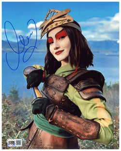 Image of Maria Zhang Signed 8x10 Photo Avatar:The Last Airbender Suki Autographed Zobie COA 2