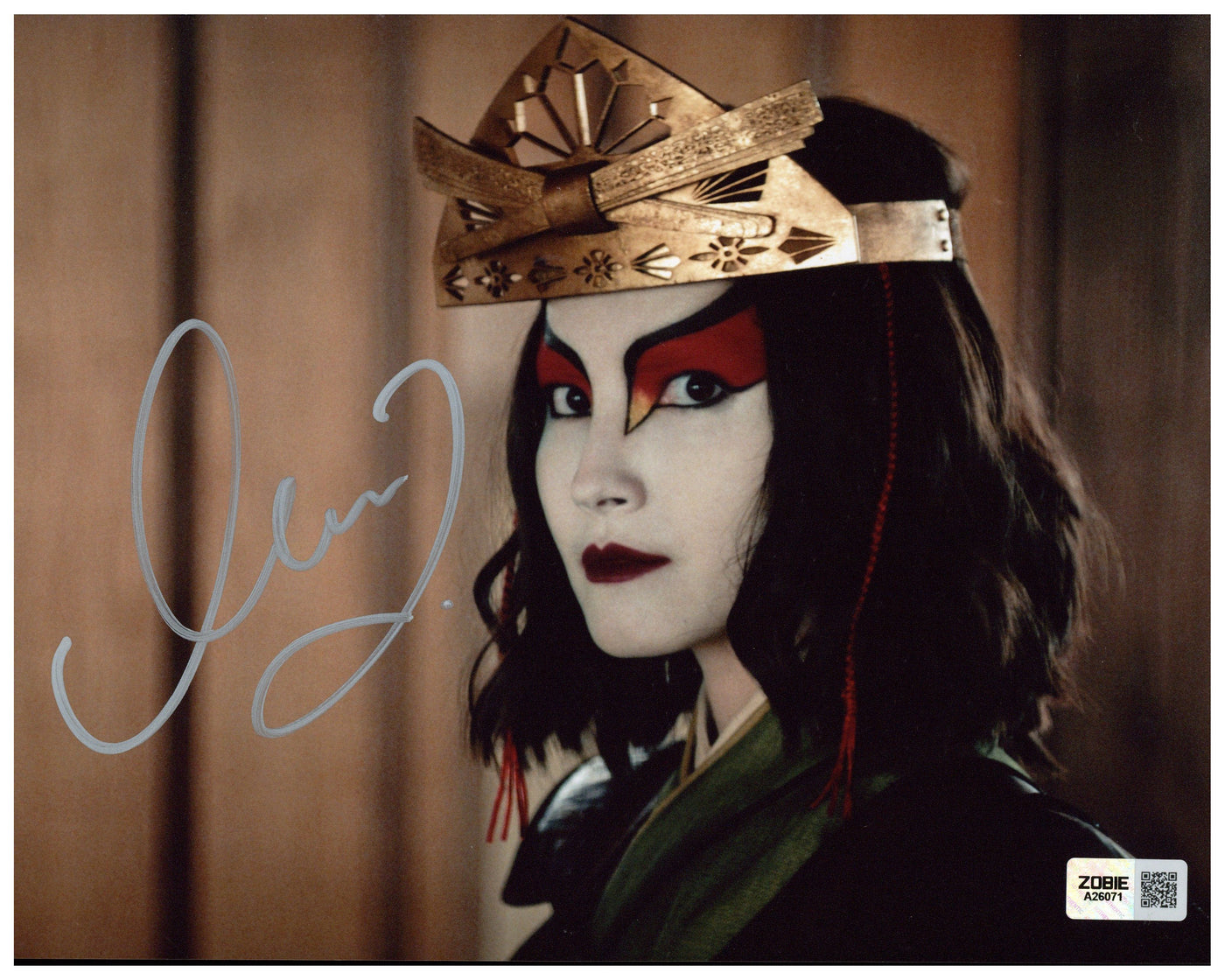 Maria Zhang Signed 8x10 Photo Avatar:The Last Airbender Suki Autographed Zobie COA