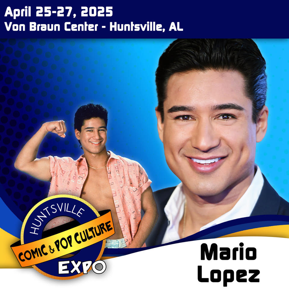 Mario Lopez Official Autograph Mail-In Service - Huntsville Expo 2025