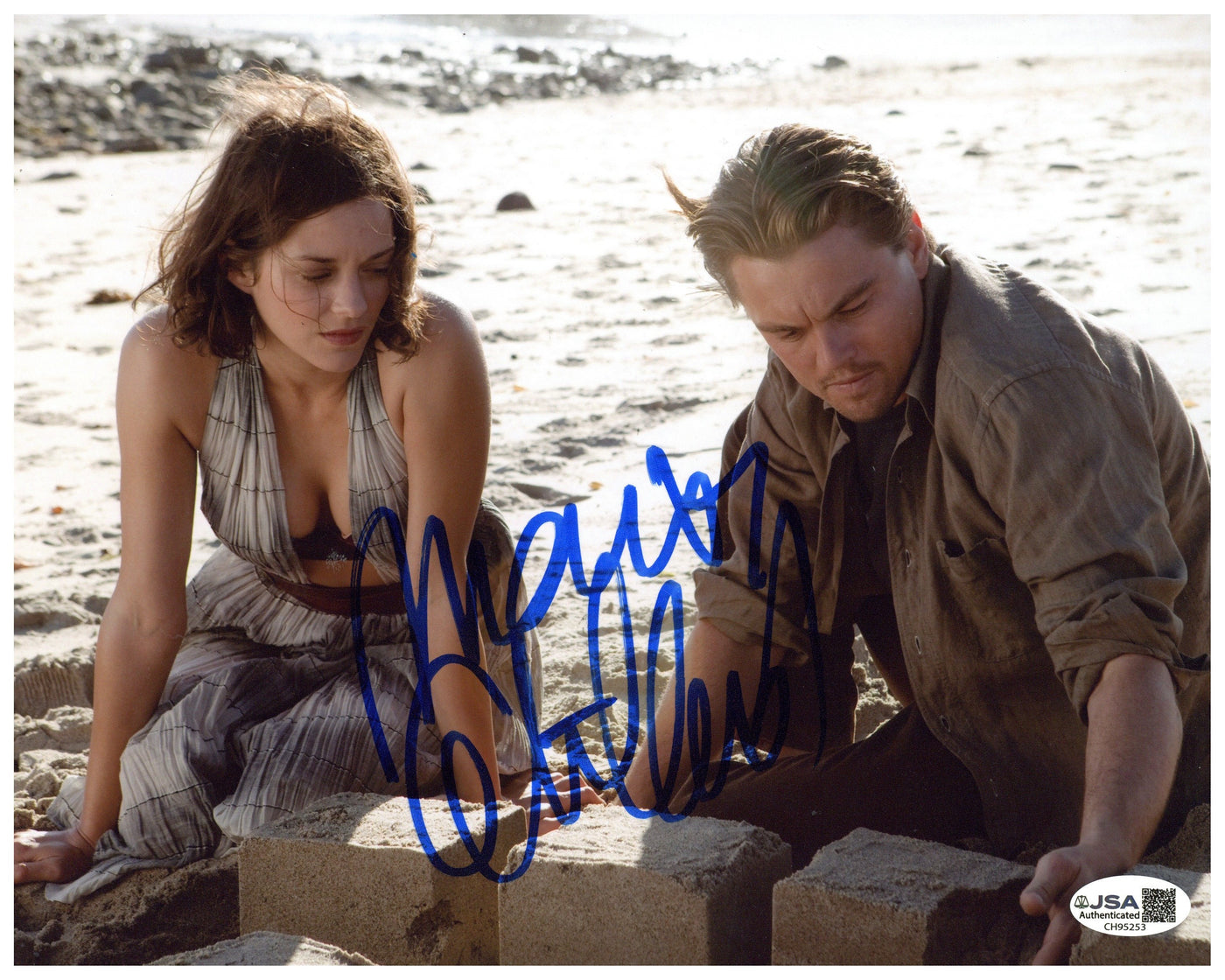 Marion Cotillard Signed 8x10 Photo Inception Autographed JSA COA