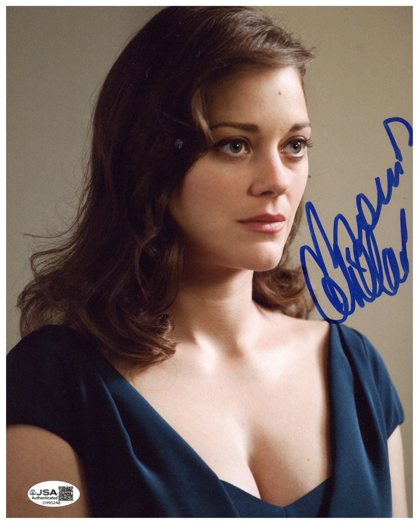 Marion Cotillard Signed 8x10 Photo Inception Autographed JSA COA 5