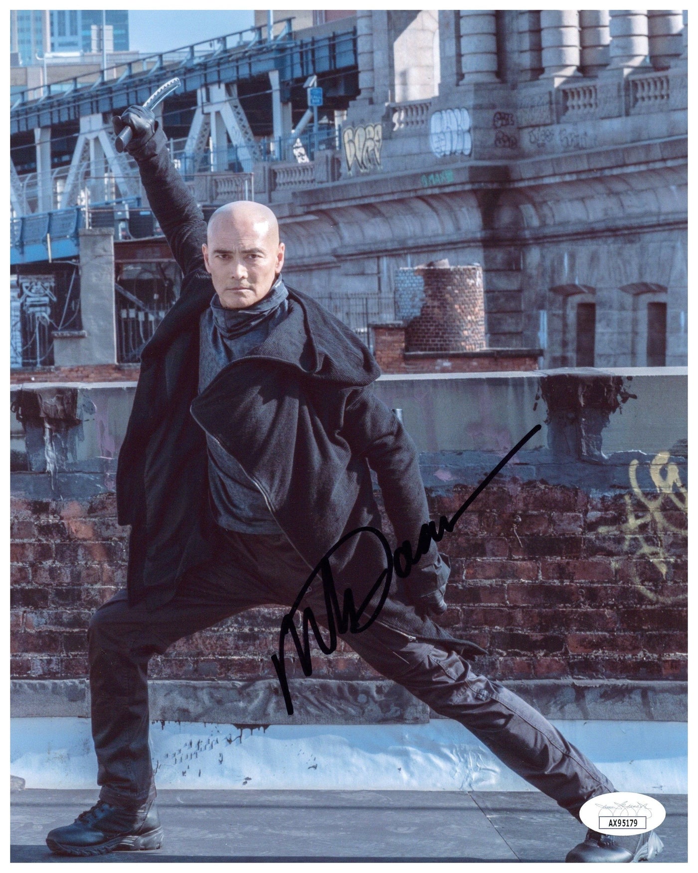 Mark Dacascos Signed 8x10 John Wick Zero Autographed JSA COA