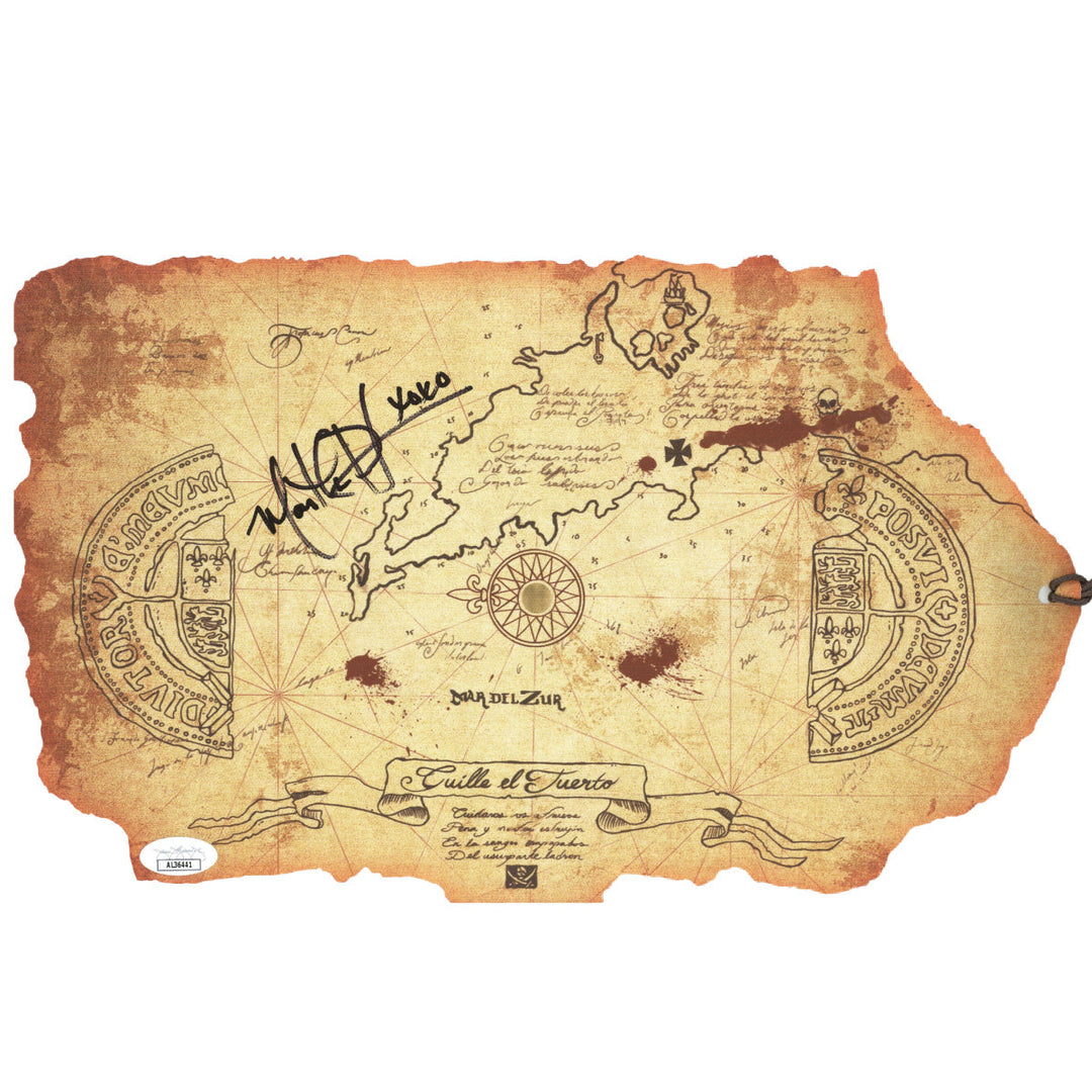 Martha Plimpton Signed The Goonies Treasure Map Authentic