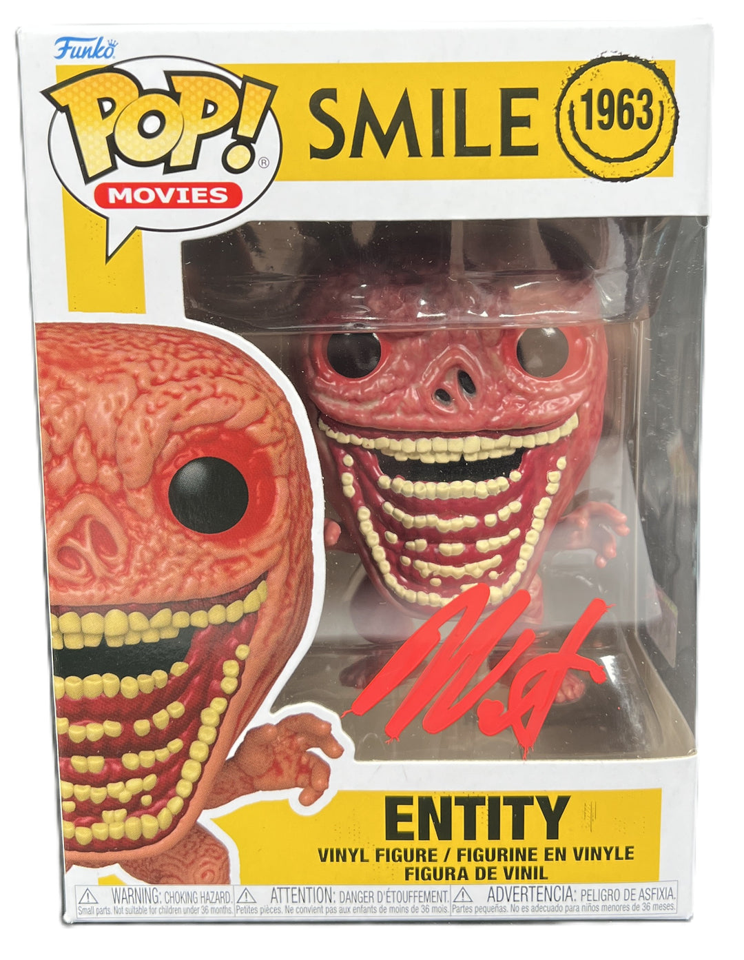 Marti Matulis Signed Funko Pop SMILE Entity Horror Autographed Zobie COA 2